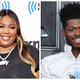 Lizzo, left; Lil Nas X